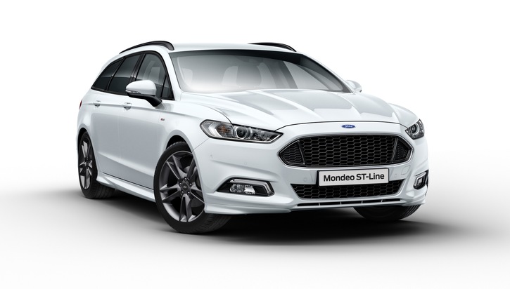 Ford-Werke GmbH: Sportlich-eleganter Ford Mondeo ST-Line feiert Premiere beim legendären Goodwood Festival of Speed