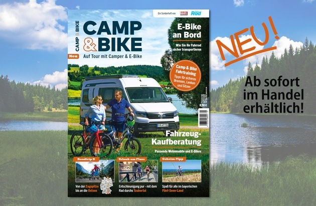 DoldeMedien Verlag GmbH: Neues Magazin "Camp & Bike": Die Traumkombi für aktive Urlauber