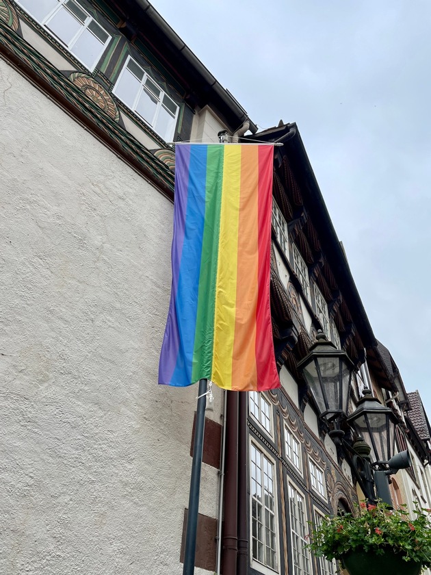 Regenbögen für das Alte und Neue Rathaus