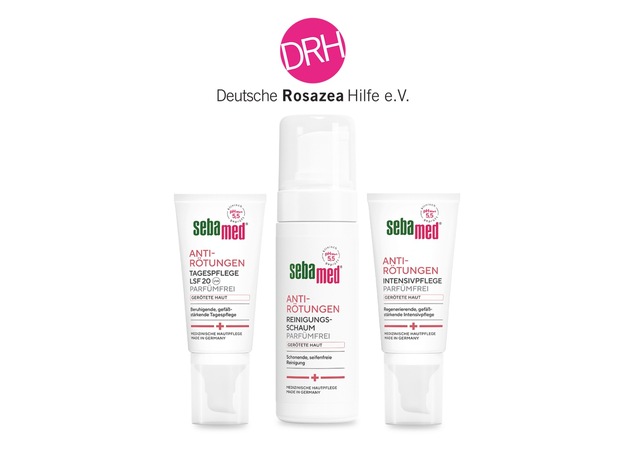 Pressemitteilung: Ausgezeichnete Pflege: sebamed Anti-Rötungen Serie