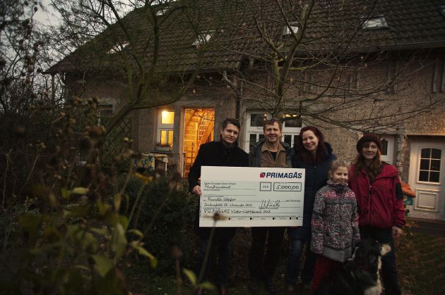 Familie Göpfert aus Schönefeld gewinnt den Primagas Video-Contest 2013