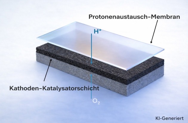 Neue Studie zu Brennstoffzellen:  Membranen – unsichtbare Schicht, großer Einfluss