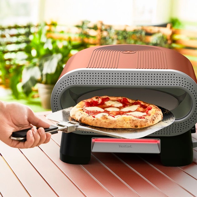 Mit dem elektrischen Tefal Pizza Pronto gelingt die perfekte Pizza wie im Restaurant in weniger als 3 Minuten