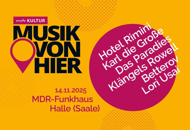 „Musik von hier!“: MDR Kultur feiert regionale Künstler mit exklusivem Festival