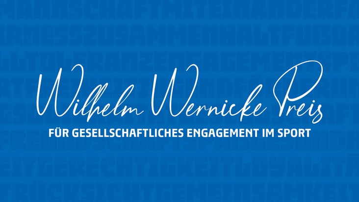 Hertha BSC stiftet Wilhelm Wernicke Preis