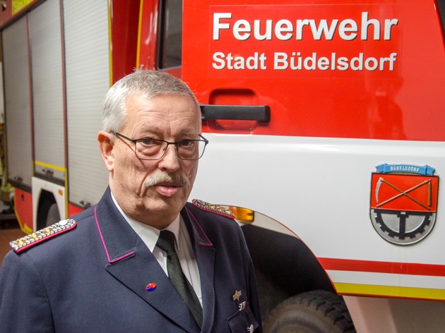 FW-RD: Wehrführer Thomas Krämer für weitere sechs Jahre an der Spitze der Feuerwehr Stadt Büdelsdorf