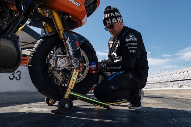 Dunlop liefert die Reifen für den Harley-Davidson Bagger World Cup