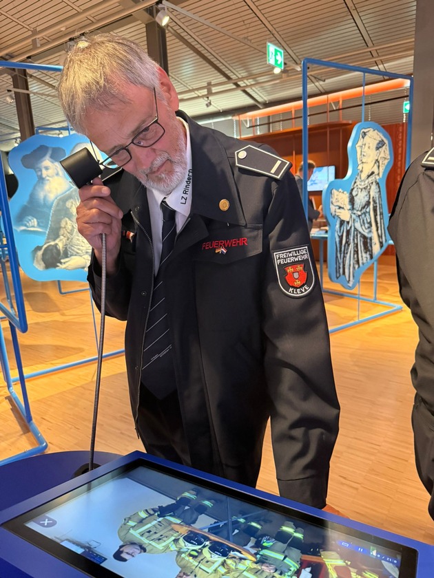 FW-KLE: Löschzug Rindern als Teil gelebter Europapraxis im neuen LVR-Niederrheinmuseum Wesel