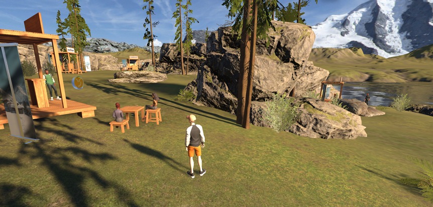 Erste virtuelle Ferienmesse von Graubünden: Ferien planen in der Welt der Avatare