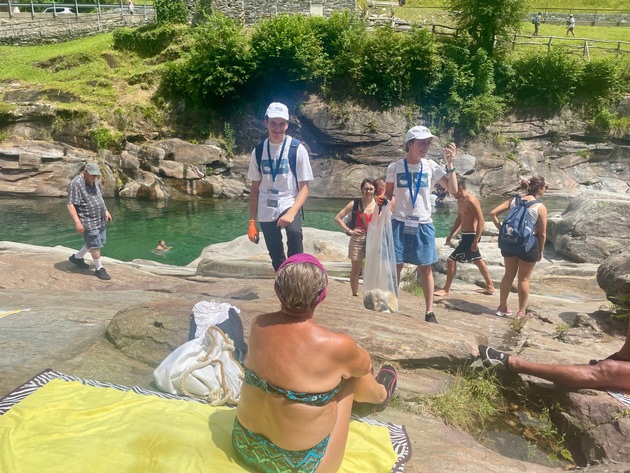 Comunicato stampa: &laquo;Tour contro il littering in Valle Verzasca&raquo;