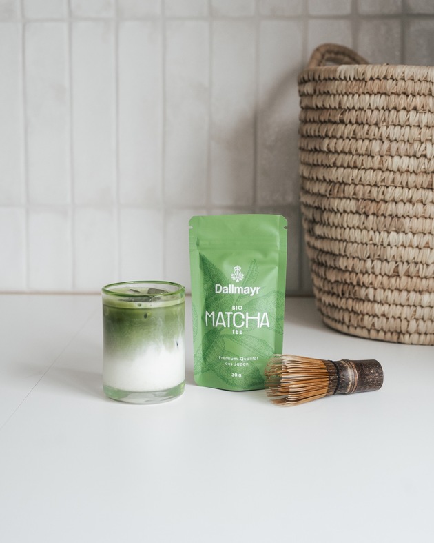 Jetzt neu: Dallmayr Bio Matcha Tee