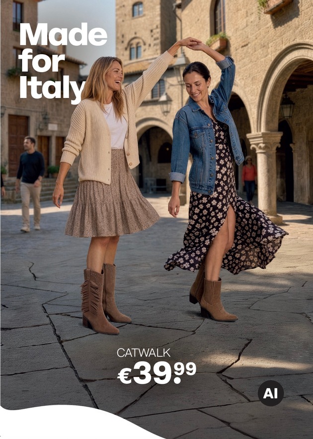 &bdquo;Made for Italy&ldquo;: DEICHMANN startet breit angelegte Kampagne speziell f&uuml;r den italienischen Markt