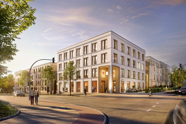 Neue Mitte Hohen Neuendorf: BAUWERT AG feiert Richtfest für Quartier „Der Wildbergplatz“