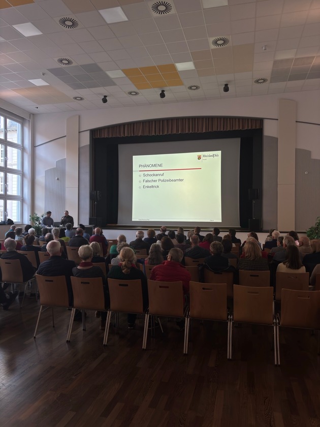 POL-PDTR: Pr&auml;ventionsveranstaltung "Schockanrufe" Betrugsarten, Warnsignale und wie sich sch&uuml;tzen
