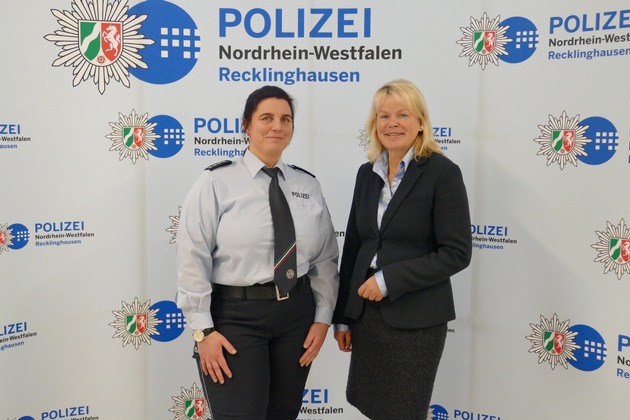 POL-RE: Gladbeck: PHKin Sandra Hasewinkel wird neue Leiterin des Bezirks- und Schwerpunktdienstes