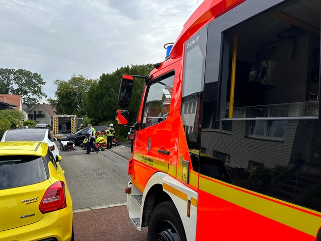 FW-MH: Rettungseinsatz nach Unfall in Mülheim an der Ruhr