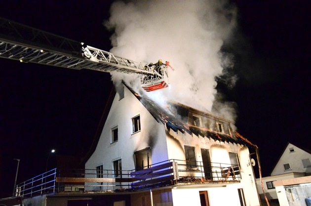 FW-CW: Nachtrag Bildmaterial zur Mitteilung: Eine Person stirbt bei Wohnhausbrand in Bad Liebenzell