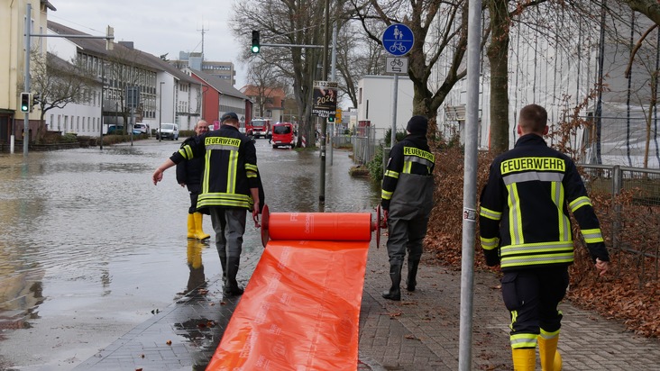 FW Celle: Hochwassereinsätze am 28.12.2023 - 8. Lagemeldung!