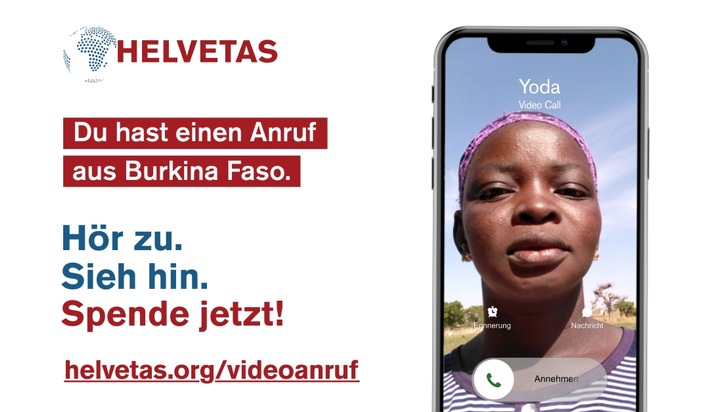 Die Welt ruft an: Ferris Bühler Communications kreiert Spendenkampagne für Helvetas