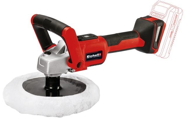 A Truly Glistening Performance: Einhell presents new Power X-Change cordless polisher and sander