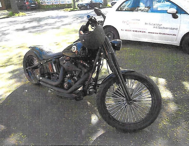 POL-REK: 180507-5: Harley Davidson Fat Boy gestohlen/ Pulheim