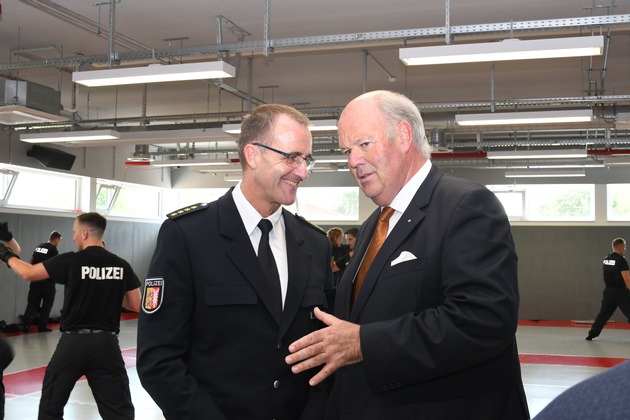 POL-SH-AFB: Neues Einsatztrainingszentrum der Landespolizei in Eutin eröffnet