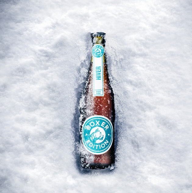Bière du Boxer S.A. kreiert die neue Boxer Edition Hiver um den Winter feierlich zu begrüssen