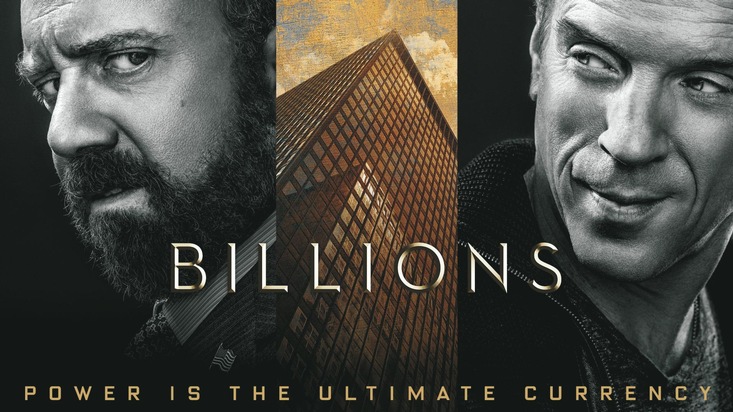 Damian Lewis spricht jetzt Deutsch: die realistische Wall-Street-Thrillerserie &quot;Billions&quot; präsentiert von Sky On Demand