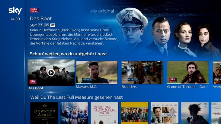Mit der UEFA Champions League und Netflix in HDR und einer optimierten Sprachsteuerung wird das Sky Q Fernseherlebnis jetzt noch besser