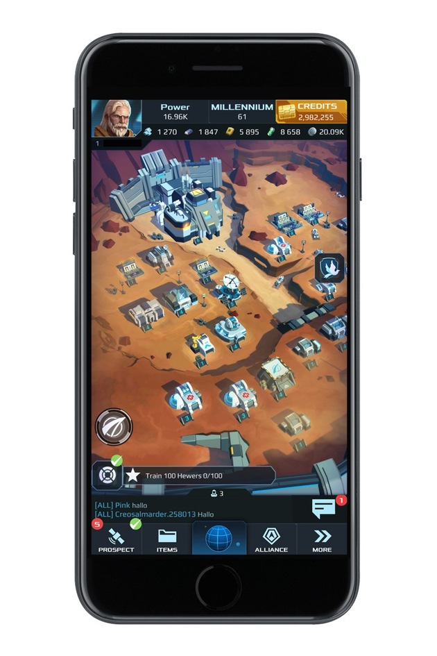 Menschen auf dem Mars gelandet! Goodgame Studios kündigt neues Mobile-Strategiespiel &quot;Empire: Millennium Wars&quot; an