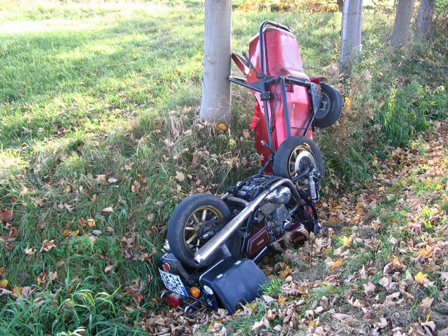 POL-STH: (ber) Motorradfahrer schwer verletzt