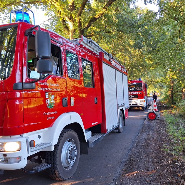 FW-ROW: Alarmübung des Zuges West: Einsatzübung und Stuckenborstel erfolgreich durchgeführt
