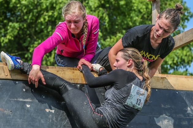 Eine Herausforderung für das Team: Bundeswehr Olympix 2018