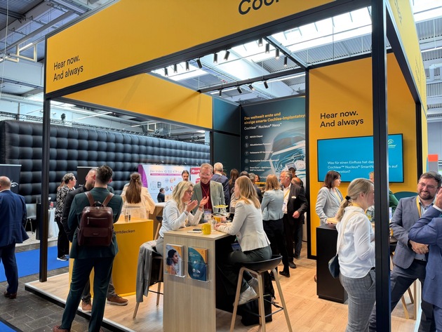 Erstes smartes Cochlea-Implantat erfährt überaus positive Resonanz: Cochlear™ informierte beim HNO-Kongress über aktuellen Benefit und klinisches Potenzial von Cochlear™ Nucleus® Nexa™