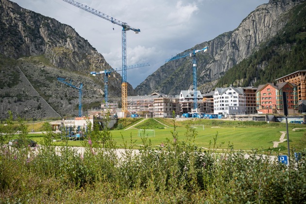 Medienmitteilung - Immobilienverkäufe, Auslastung Hotel The Chedi Andermatt, Golf Course und Bergbahnen auf Rekordniveau