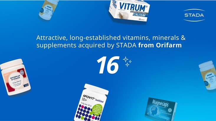 Press release: STADA acquires significant  Consumer Healthcare portfolio from Orifarm for further growth acceleration