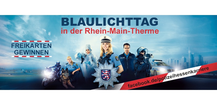 HPA: Blaulichttag der Polizei Hessen am 13.11.16 in der Rhein Main Therme