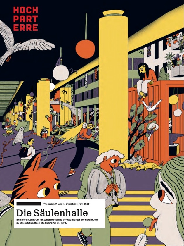 Veranstaltungshinweis: Heftvernissage und Podiumsdiskussion «Die Säulenhalle»