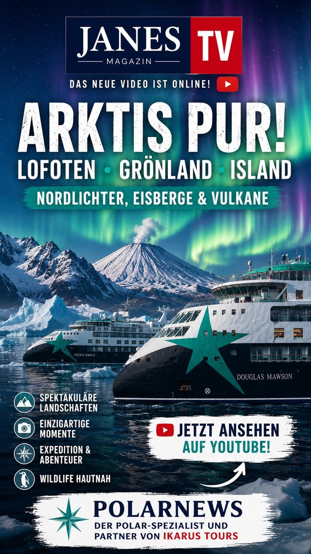 Expeditionsreise zwischen Lofoten, Grönland und Island I PolarNews I IKARUS TOURS