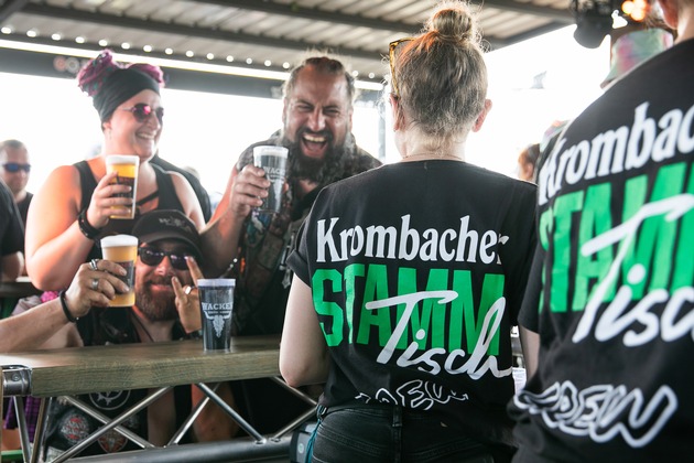 Krombacher feiert erfolgreiches Wacken Open Air 2024