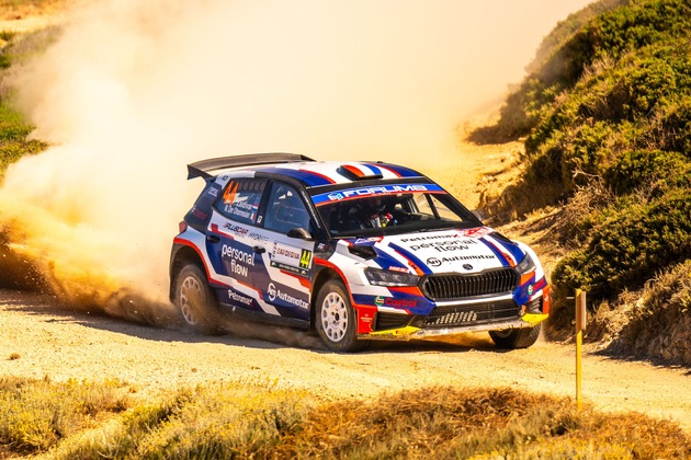 Rallye Chile Bio Bío: Škoda Fahrer Oliver Solberg kann sich vorzeitig den WRC2-Titel sichern