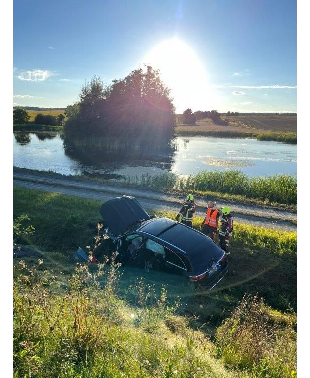 API-TH: Schwerer Verkehrsunfall auf der A9 bei Dittersdorf - Rettungshubschrauber im Einsatz