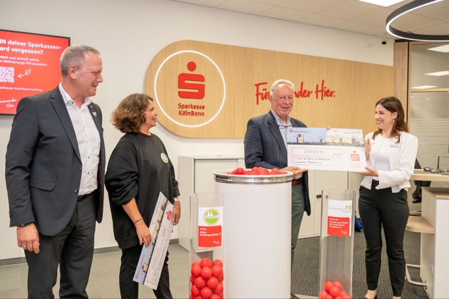 Sparkasse KölnBonn unterstützt lokale Vereine: Kundschaft entscheidet mit
