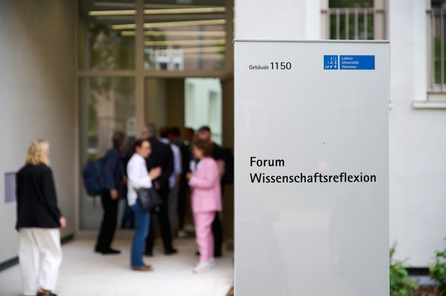 Pressemitteilung Nr. 032/2026 der Leibniz Universität Hannover Forschungsbau Forum Wissenschaftsreflexion ist eröffnet