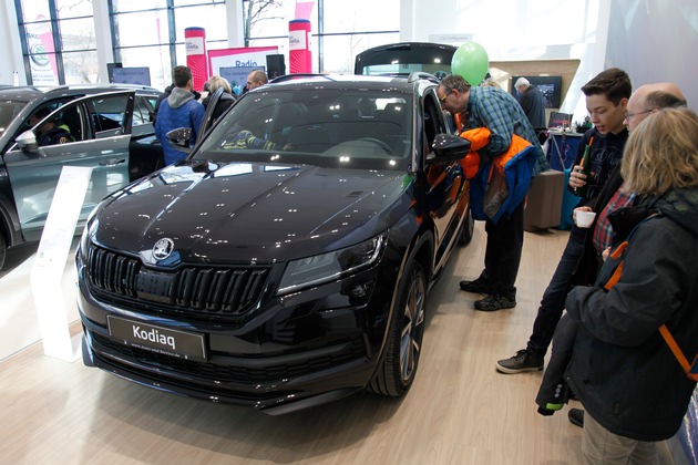 CLEVER-Sondermodelle und KODIAQ SPORTLINE begeistern 170.000 Gäste beim SKODA Buffet (FOTO)