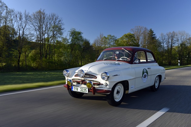 Fünf SKODA Oldtimer gehen bei der Hamburg-Berlin-Klassik an den Start (FOTO)