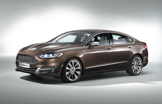 Ford-Werke GmbH: Exklusive Ausstattungslinie "Vignale" von Ford bietet ab 2015 ein einzigartiges Produkterlebnis (BILD)