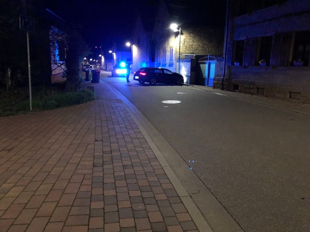 POL-PDNW: Kallstadt - Verkehrsunfall unter Alkoholeinfluss