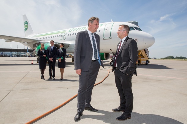 Pressemitteilung: Germania freut sich auf Effizienz-Verbesserung durch A320neo