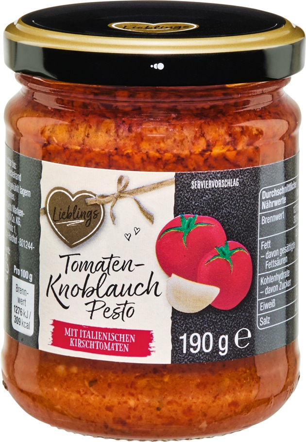 „Lieblings“-Pesto von Netto Marken-Discount als „Produkt des Jahres 2026“ ausgezeichnet